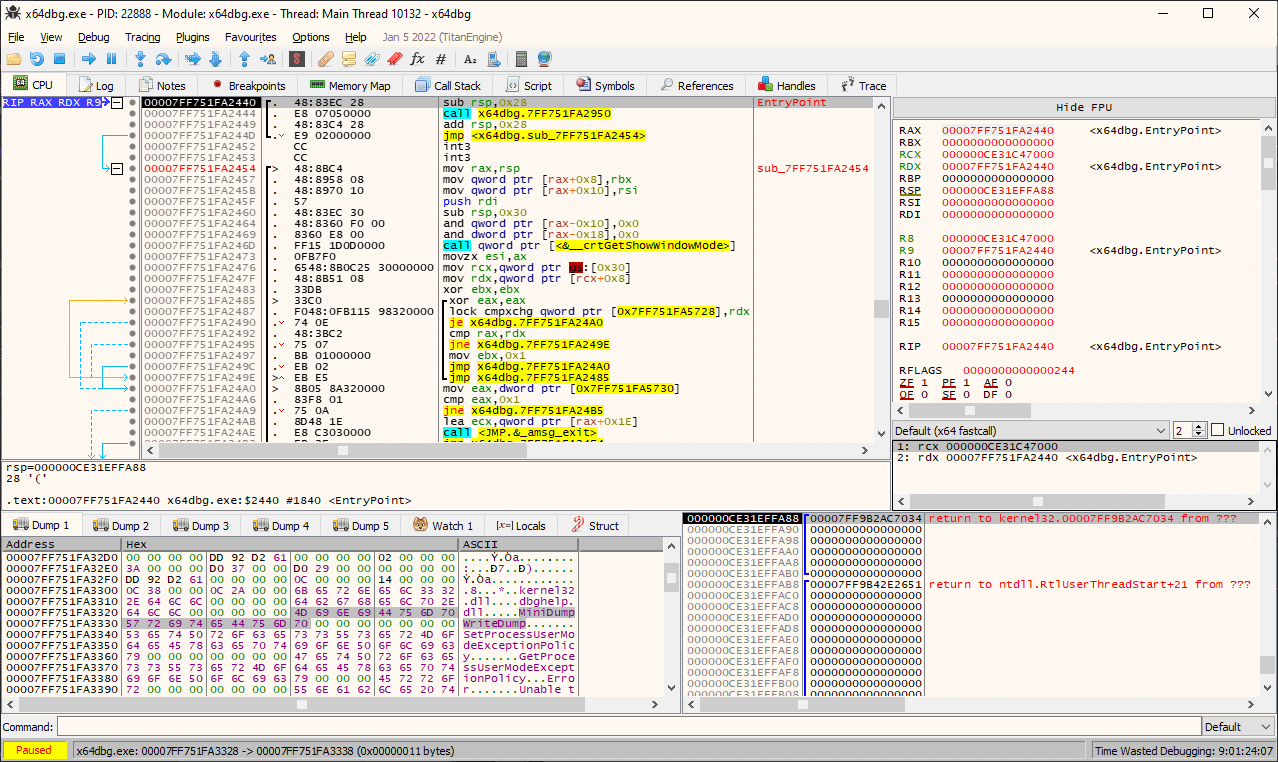 x64dbg tutorial